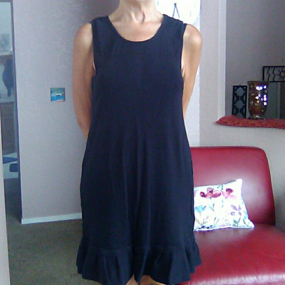 Newport News Black Swim Coverup/Dress